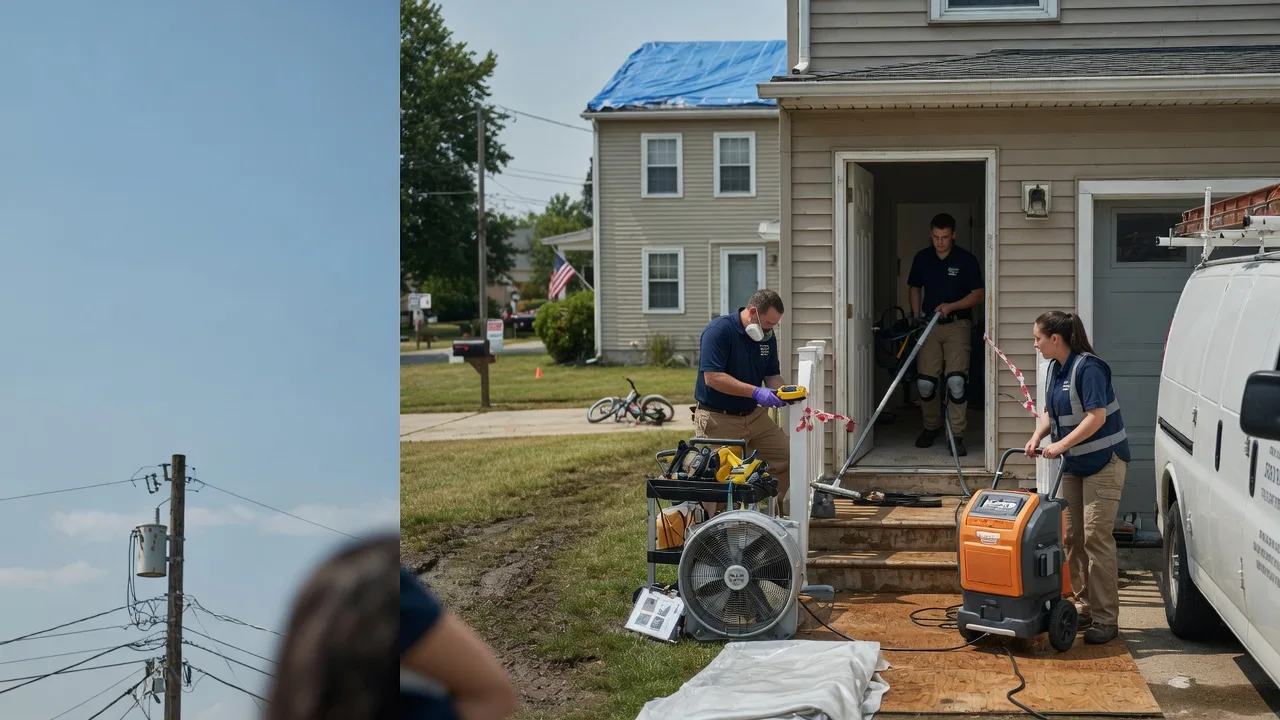 Water Damage Repair in Fountaintown, IN near me